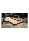 Patio brick edging