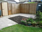 Patio reclaimed slabs